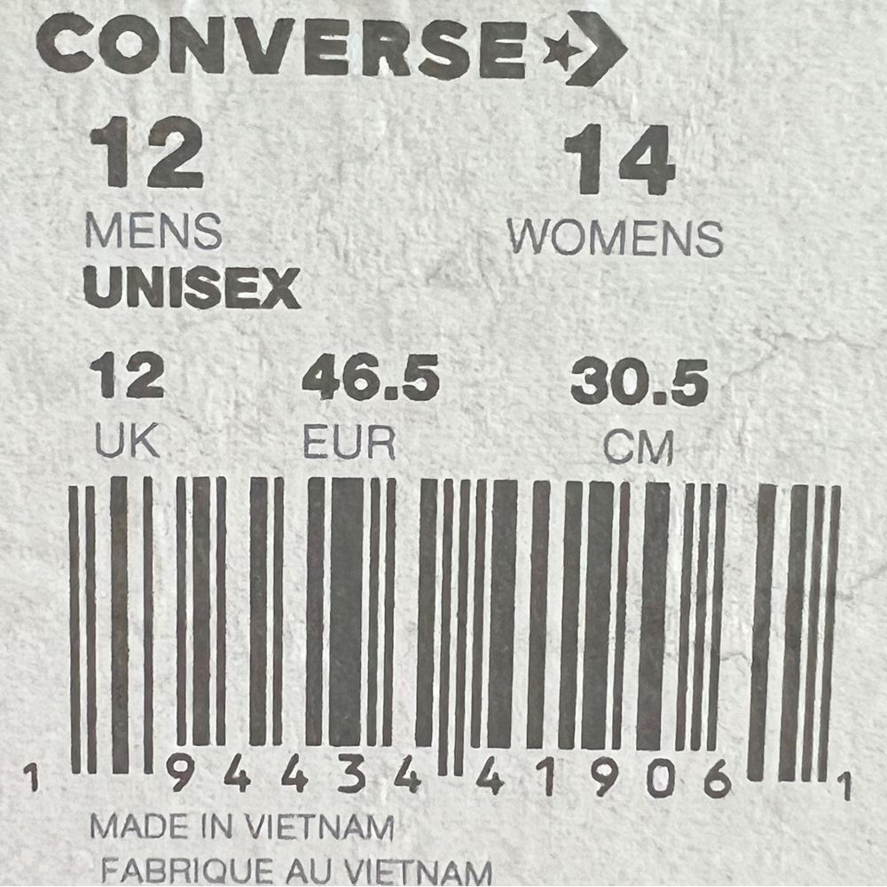 NWT Converse Chuck Taylor All Star Men’s Shoes - Picture 8 of 8